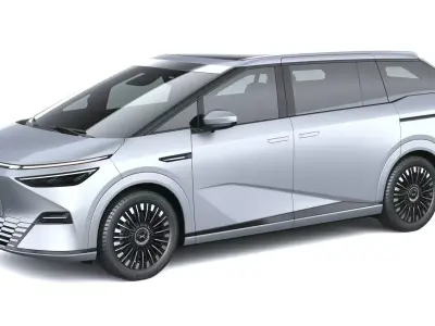 Xpeng X9 2025 3D model