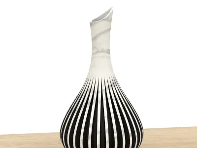 Vase D155x350 Free 3D model