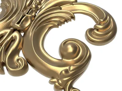 decorative pattern ready for 3D printing 3D model 296
