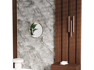 Decorative Wall panel  49 3D model
