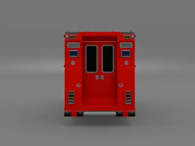 Ultra Heavy Rescue Unit 3D model