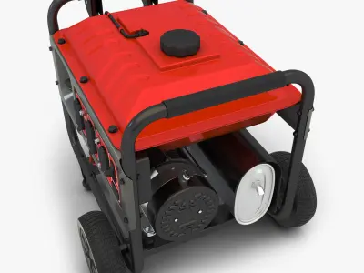Portable Generator v 1 3D model