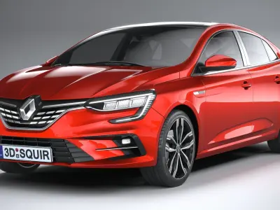 Renault Megane Sedan 2020 3D model