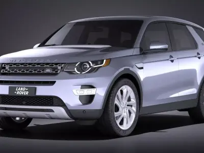 Land Rover Discovery Sport 2016 3D model