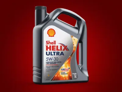 Car Oil bottle 3D model