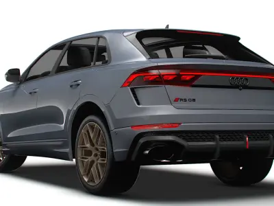 Audi RS Q8 2024 3D model