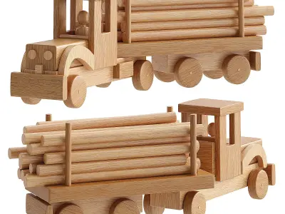 timber carrier 3D model