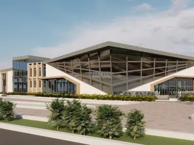 SCHOOL BUILDING 3D model