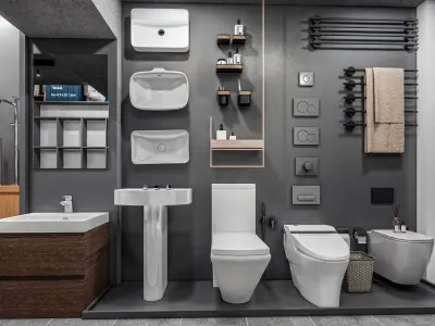 SANITARY SHOWROOM 3D model