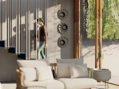 Ray - Wall Hang Decor 3D model