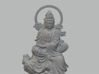 Avalokitesvara Bodhisattva 3D print model