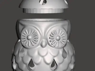 light owl  3D print model