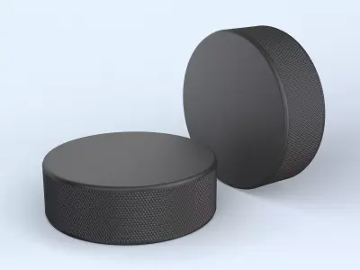 Hockey Puck 3D model