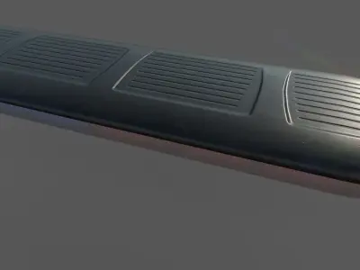 Police Led Lightbar nForce Low-poly 3D model
