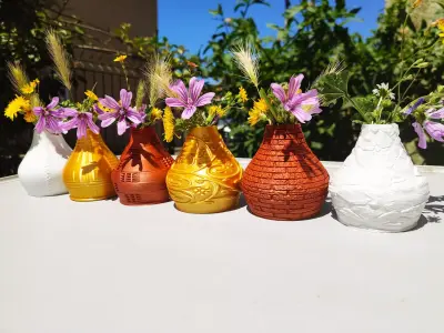 Collection de 86 vases   3d print  3D print model