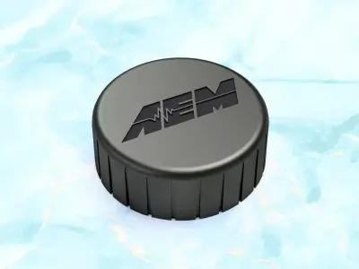 Reinforced AEM Methanol Tank Cap 3D print model