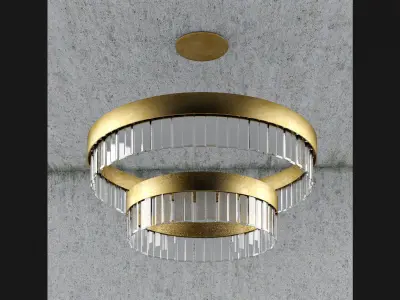 Solarin Twin Lamp 3D model