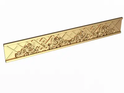 Ornament Element Molding 030 Low-poly 3D model