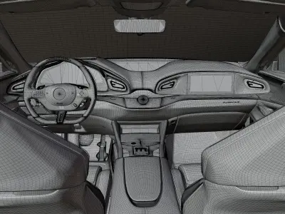 Ferrari Purosangue 2023 3D model