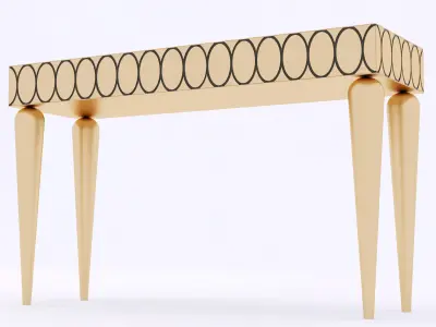 Roberto Ventura ELLISSE3 console table 3D model