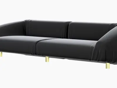 Baxter Fold Sofa 3D model