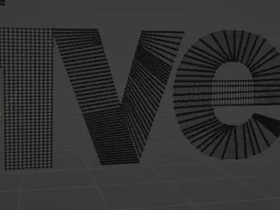 Fiverr 3D Logo Low-poly 3D model