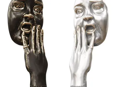 Creative Sculpture Astonishment 3D model