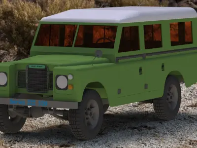 La serie Land Rover 1948-1985 3D print model
