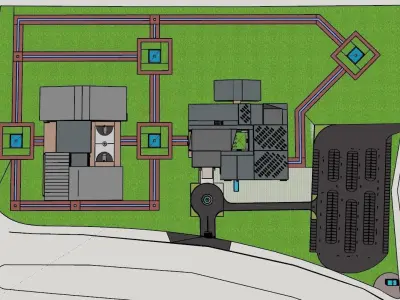 Sports Facilitation Center 3D model