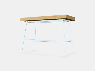 LILLASEN Desk Low-poly 3D model