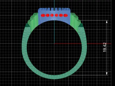 NEO MAN RING MODEL24 3D print model