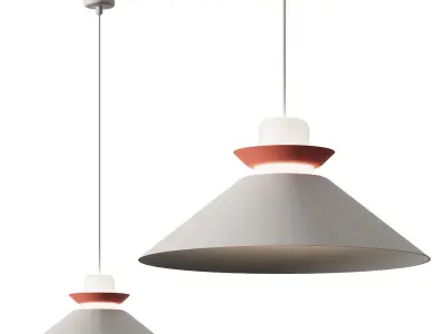 Pendant lamp Faro Barcelona NAOS 400 3D model