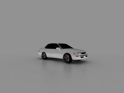 Toyota Corolla 1995 3D model