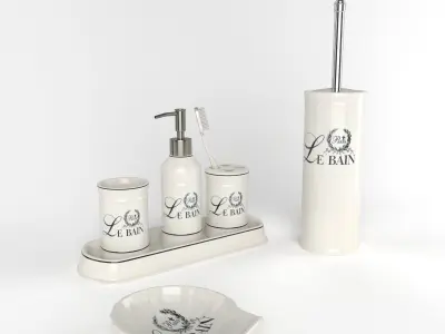 Bathroom Decorative Clayre Eef Le Bain Paris 3D model