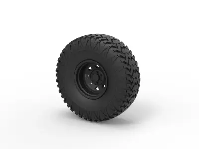 Offroad wheel 29 3D print model