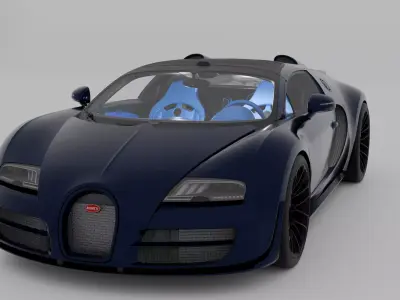 Bugatti Veyron Grand Sport Vitesse 3D model