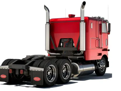 Peterbilt 362 6x4 1981 3D model