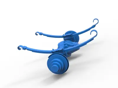 TRUCK FRONT SUSPENSION 3D print model