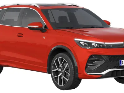 Volkswagen Tiguan R-line 2024 3D model