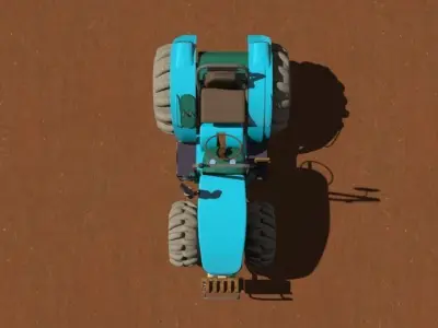 The Tractor 3D model