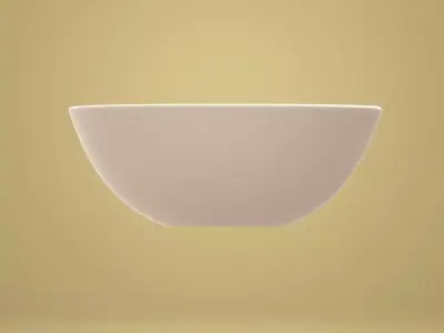 Bowl Rustic and Sturdy Free 3D print model