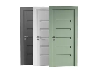 MODERN INTERIOR DOOR 15 3D model