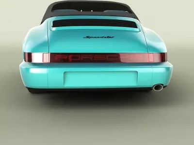 Porsche 911 964 Speedster 3D model