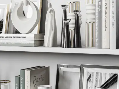 Decorative Set 46 3D model buy