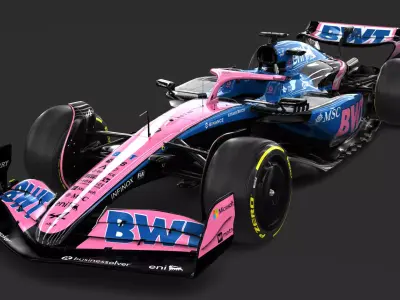 Alpine A525  3D model