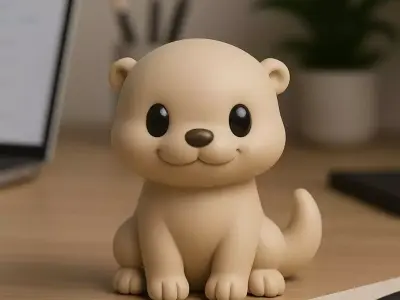 Otter - Kawaii Animals Collection 3D print model
