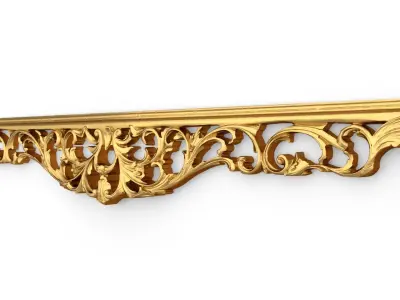 Classic carved decor ornament 389 3D model