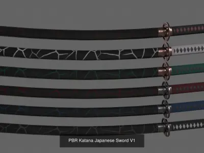 PBR Weapon V1 3D Model Pack