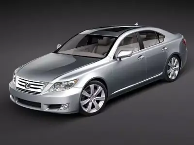 Lexus LS 600h 3D model