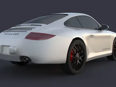 Porsche 911 Carrera GTS 3D model